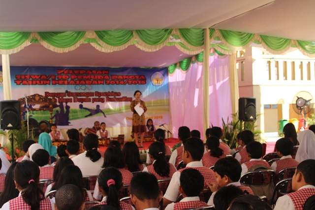 Siswa Kelas 6 SD Pemuda Bangsa lulus 100%