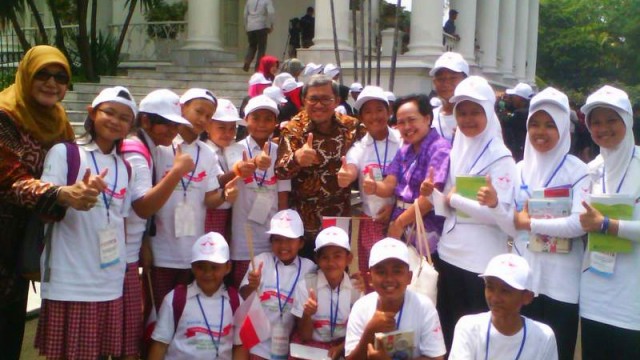 Presiden Rayakan Puncak Hari Anak Nasional di Istana Bogor