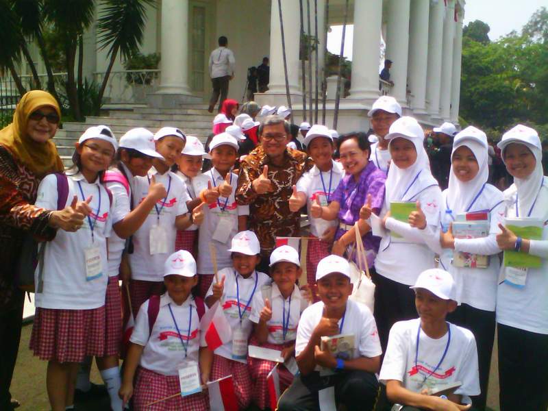 Presiden Rayakan Puncak Hari Anak Nasional di Istana Bogor
