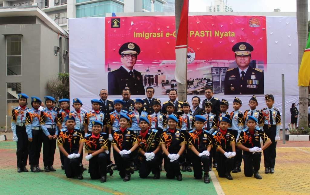 Murid SD Pemuda Bangsa Jadi Duta Imigrasi Cilik