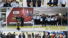 Upacara peringatan Hari Bhakti Imigrasi ke-68