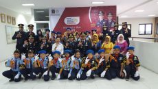 Upacara peringatan Hari Bhakti Imigrasi ke-68